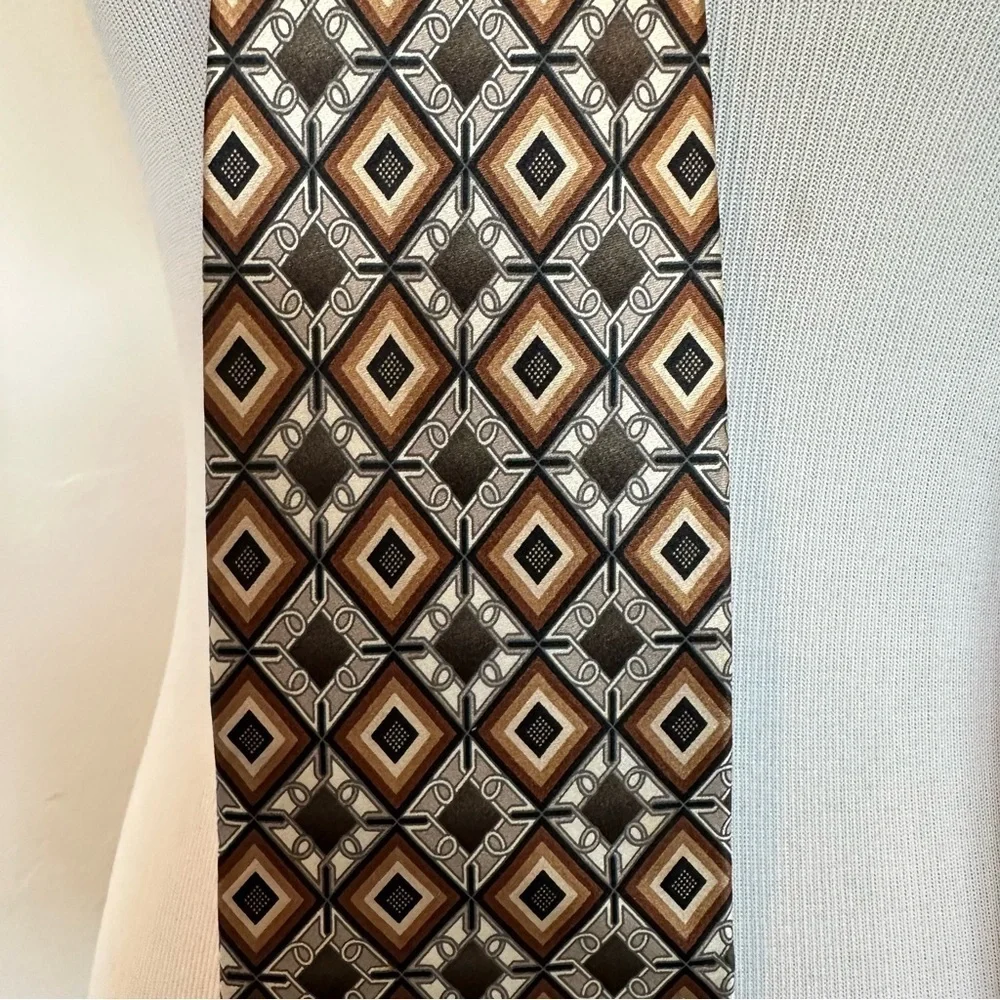 Bundle of two mens silk ties